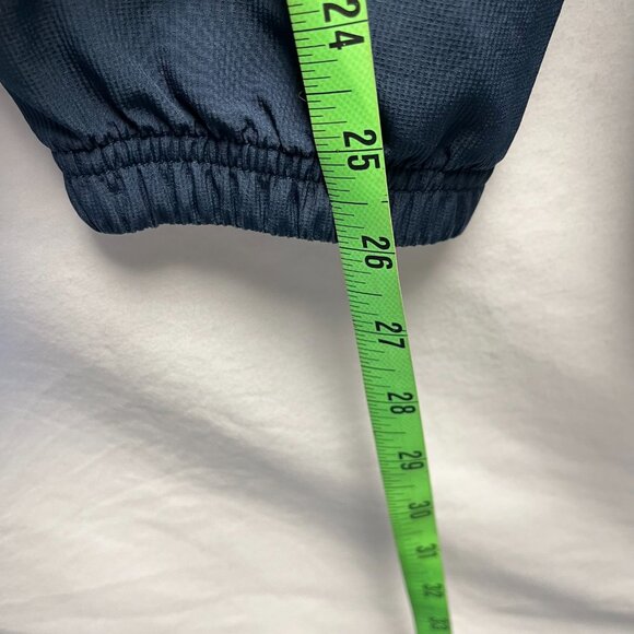 Nike Fit Dri Jacket Mens L Blue White Full Zip Lightweight Athletic Zip Pockets - Picture 10 of 11